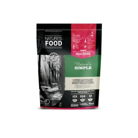 NATURE’S FOOD Natures Simple Patties 1kg