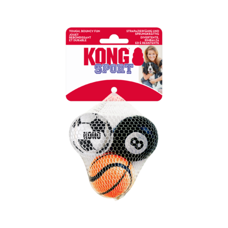 KONG Sport Balls Assorted Small - 3pcs