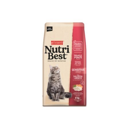 NUTRIBEST CAT ADULT SALMON AND RICE 15KG