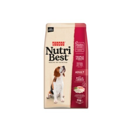 NUTRIBEST ADULT CHICKEN AND RICE 3kg