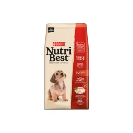 NUTRIBEST PUPPY CHICKEN AND RICE 3KG