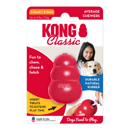 KONG Classic XSmall Red