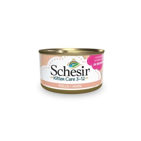 SCHESIR KITTEN CHICKEN IN MOUSE 85gr