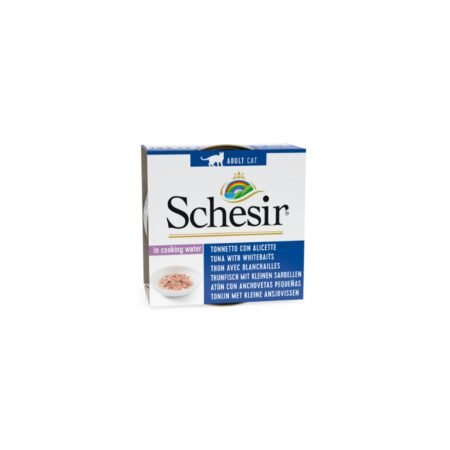 SCHESIR CAT TUNA WITH WHITEBAIT IN JELLY 85gr