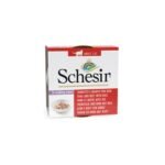 SCHESIR CAT TUNA AND BEEF WITH RICE COOKING WATER 85gr