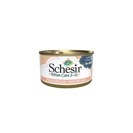 SCHESIR KITTEN CHICKEN WITH ALOE IN JELLY 85gr