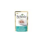 SCHESIR CAT TUNA WITH WHITEBAITS IN JELLY POUCH 85 gr C21223104