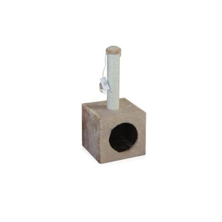 CAT TREE CUBE CAPPUCINO 31*31*67CM