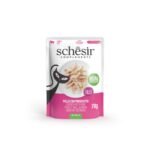 SCHESIR CAT CHICKEN  AND HAM  IN JELLY 70gr COMPLEMENTARY