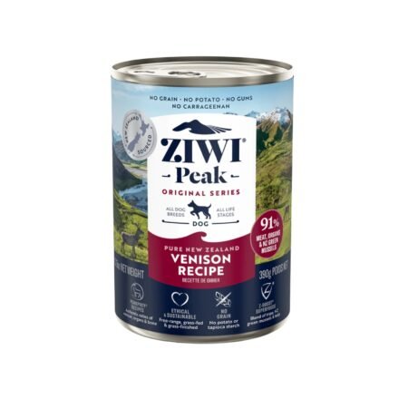 ZIWI PEAK DOG VENISON CAN 390gr