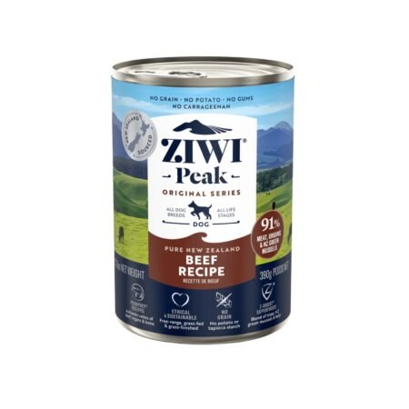 ZIWI PEAK DOG BEEF CAN 390gr