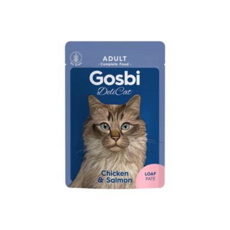 GOSBI DELICAT ADULT CHICKEN AND SALMON LOAF 70gr