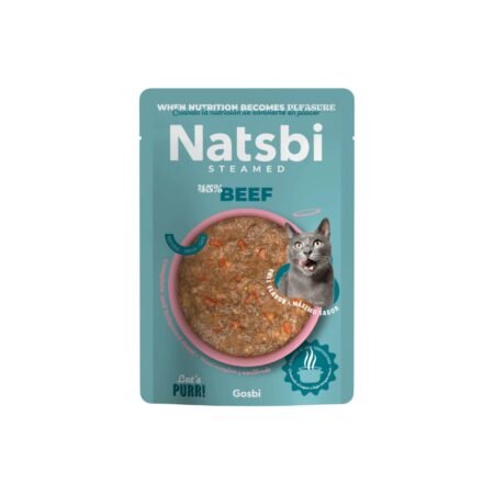 NATSBI STEAMED BEEF 80gr GOSBI