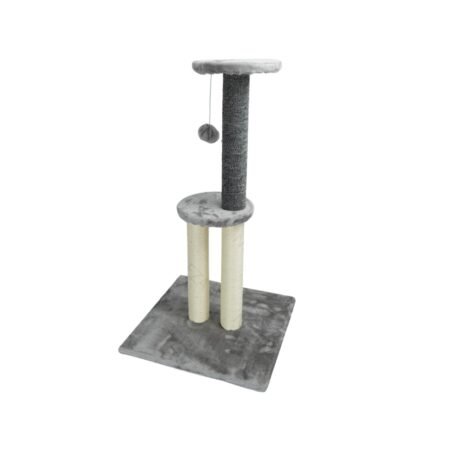 CAT TREE L 40 x W40 x H75cm GREY