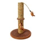 INVERTEC T SHAPE SISAL CAT TREE  L 30 x W30 x H44cm