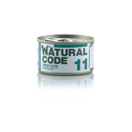NATURAL CODE 11 CAT TUNA AND ALOE  85gr