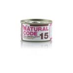 NATURAL CODE 15 CAT CHICKEN VEGETABLE AND LIVER 85gr