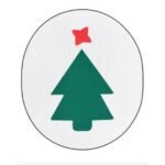 CAT PAPER SCRATCHER CHRISTMAS TREE  44*35*2CM