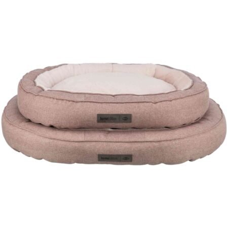 Felicia Oval Bed 85 x 65cm Berry Pink