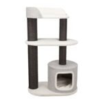 TRIXIE CARA SCRATCHING POST XXL 128cm WHITE GREY