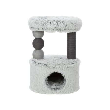 HARVEY SCRATCHING POST 73cm WHITE BLACK