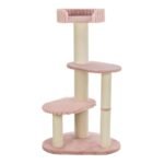TRIXIE LONNI CAT SCRATCHING TREE 132cm PINK