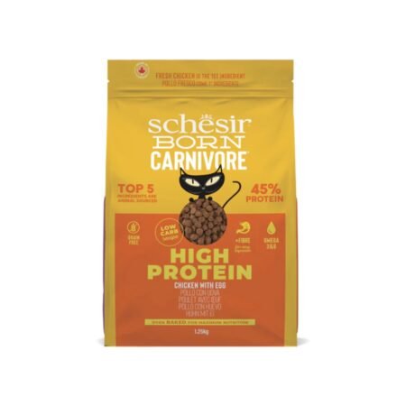 SCHESIR CARNIVORE CAT ADULT CHICKEN AND EGG BAKED 1.25kg