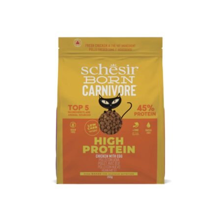 SCHESIR CARNIVORE CAT ADULT CHICKEN  AND EGG BAKED 255gr