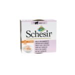 SCHESIR CAT CHICKEN WITH SHRIMPS IN GRAVY SAUCE 70gr