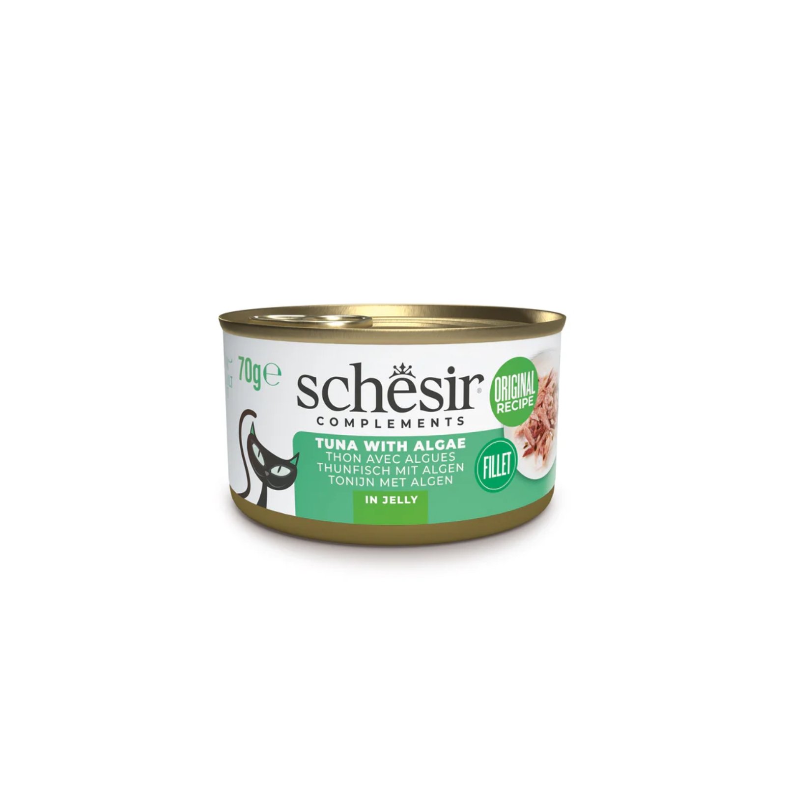 schesir-cat-wet food-Tuna with Algae in jelly