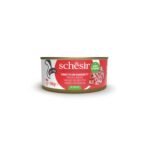 SCHESIR CAT TUNA WITH SHRIMPS IN JELLY 140gr COMPLETE