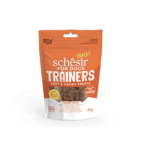 SCHESIR SOFT AND CHEWY CHICKEN DOG SNACK 113gr