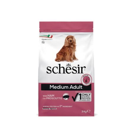 SCHESIR ADULT MEDIUM DOG HAM 3KG