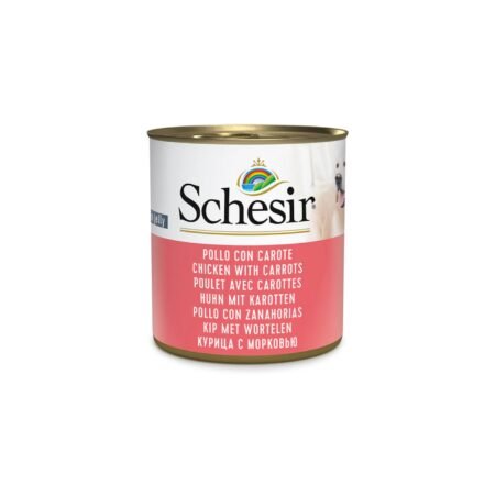 SCHESIR DOG CHICKEN WITH CARROTS 285 GR