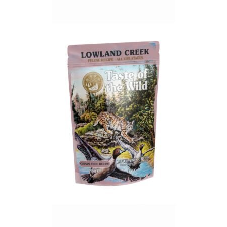 TASTE OF THE WILD ALL AGES LOWLAND  TURKEY AND CHICKEN CHUNKS POUCH 85gr