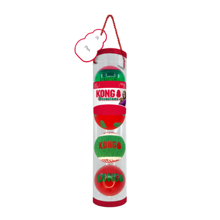 KONG Holiday Occasions Balls Medium