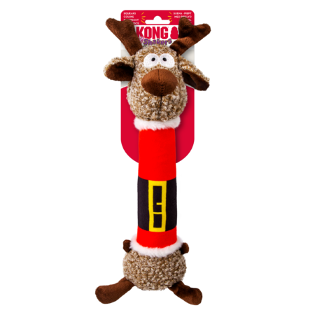 KONG Holiday Shakers Luvs Reindeer Medium