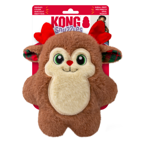 KONG Holiday Snuzzles Reindeer Medium