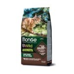 MONGE BWILD FEL GRAIN FREE ALL STAGES LARGE CATS BUFFALO POTATO AND LENTILS 1.5kg
