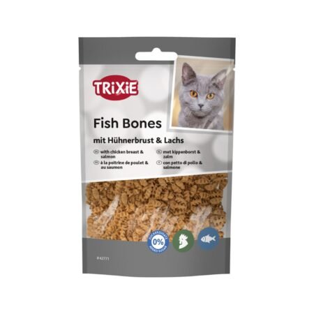 TRIXIE Fish Bones with Chicken Breast and Salmon 50g