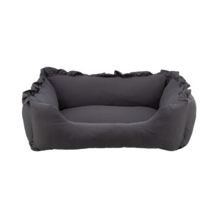 TRIXIE Bed Amelie - Square - Dark Grey - 80 x 60 cm