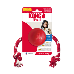 KONG Ball w/Rope Small