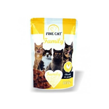 FINE CAT Family Adult Chicken in Gravy 100g