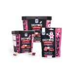 MONTEGO Bags O’ Wags Cheerfully Chewy Jumble o’ Hearts Dog Treats 120g