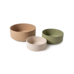 FARM COMPANY Bamboo and Rice Husk Dog Bowl Taupe S/M 650ml