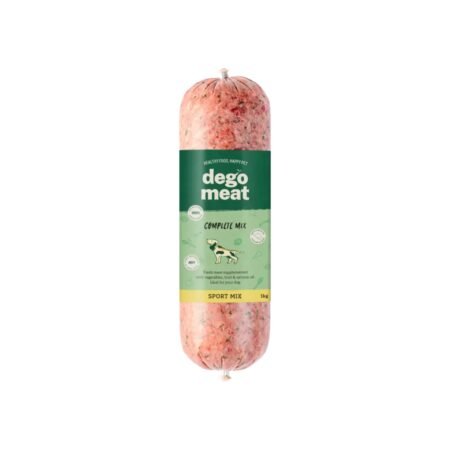 DEGOMEAT SportMix Beef Complete Raw Dog Food 1kg