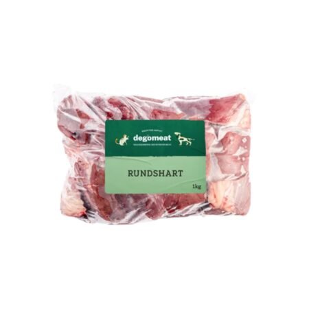 DEGOMEAT DegoSnacks Beef Heart Raw Dog Treats 1kg