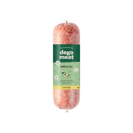 DEGOMEAT Lamb-Mix Complete Raw Dog Food 1kg