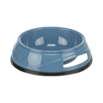 TRIXIE Plastic Dog Bowl with Rubber Base Ring 1.5L
