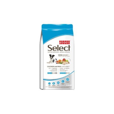 SELECT ADULT MINI CHICKEN AND RICE 0.8KG